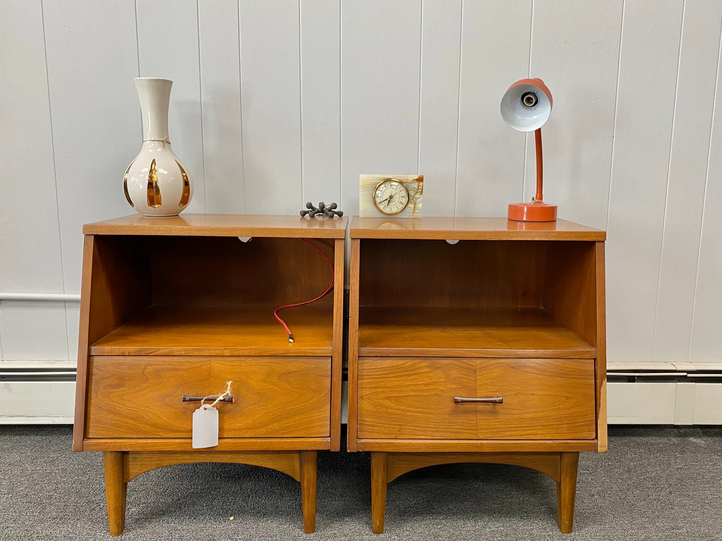 MCM Kroehler Nightstands | JB Vintage Goods MCM Kroehler Nightstands | JB Vintage Goods