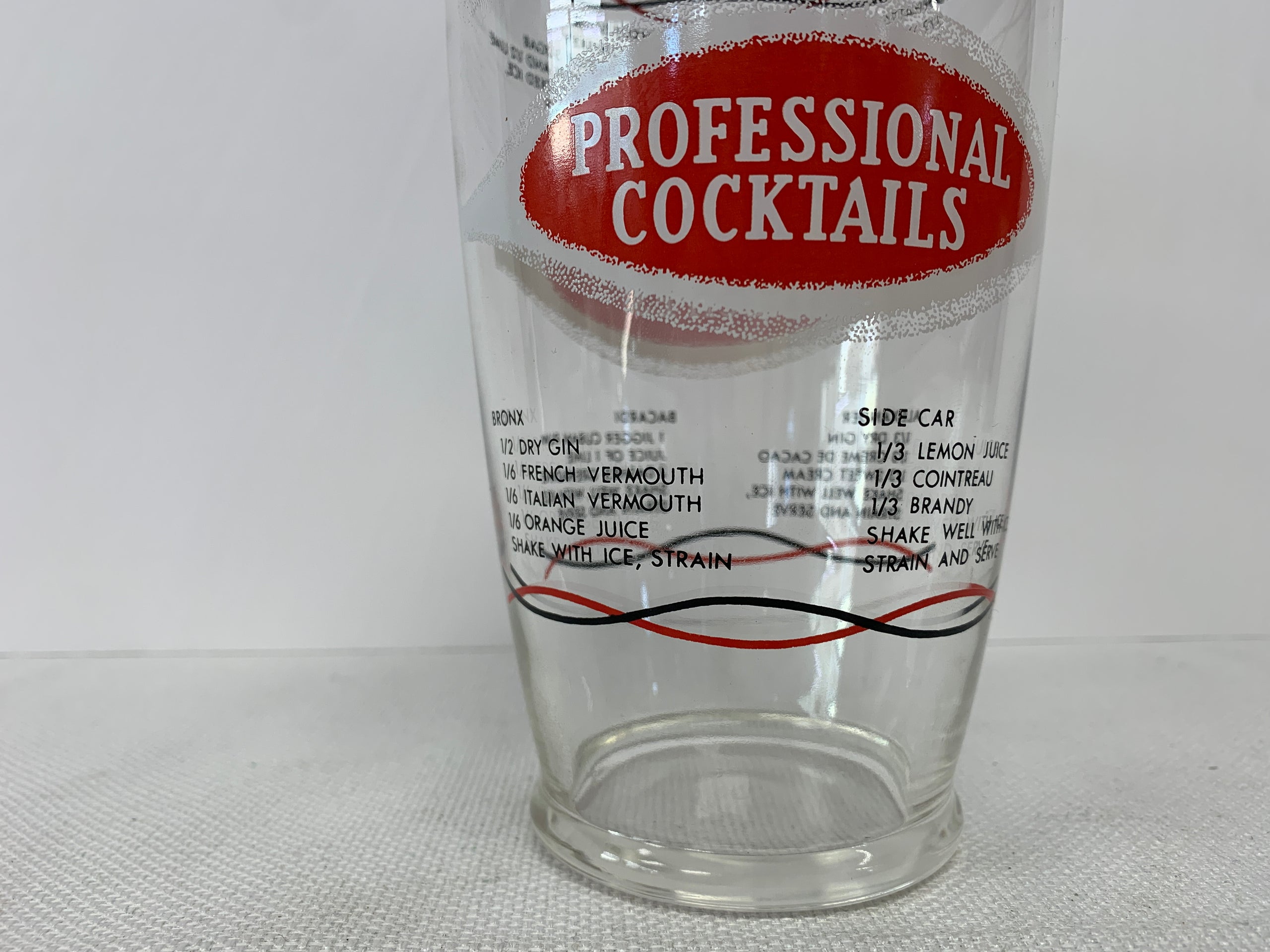 Mini Cocktail Shaker Smirnoff Stainless Steel 250 Ml 8.7 Oz Vintage Bar  Décor 