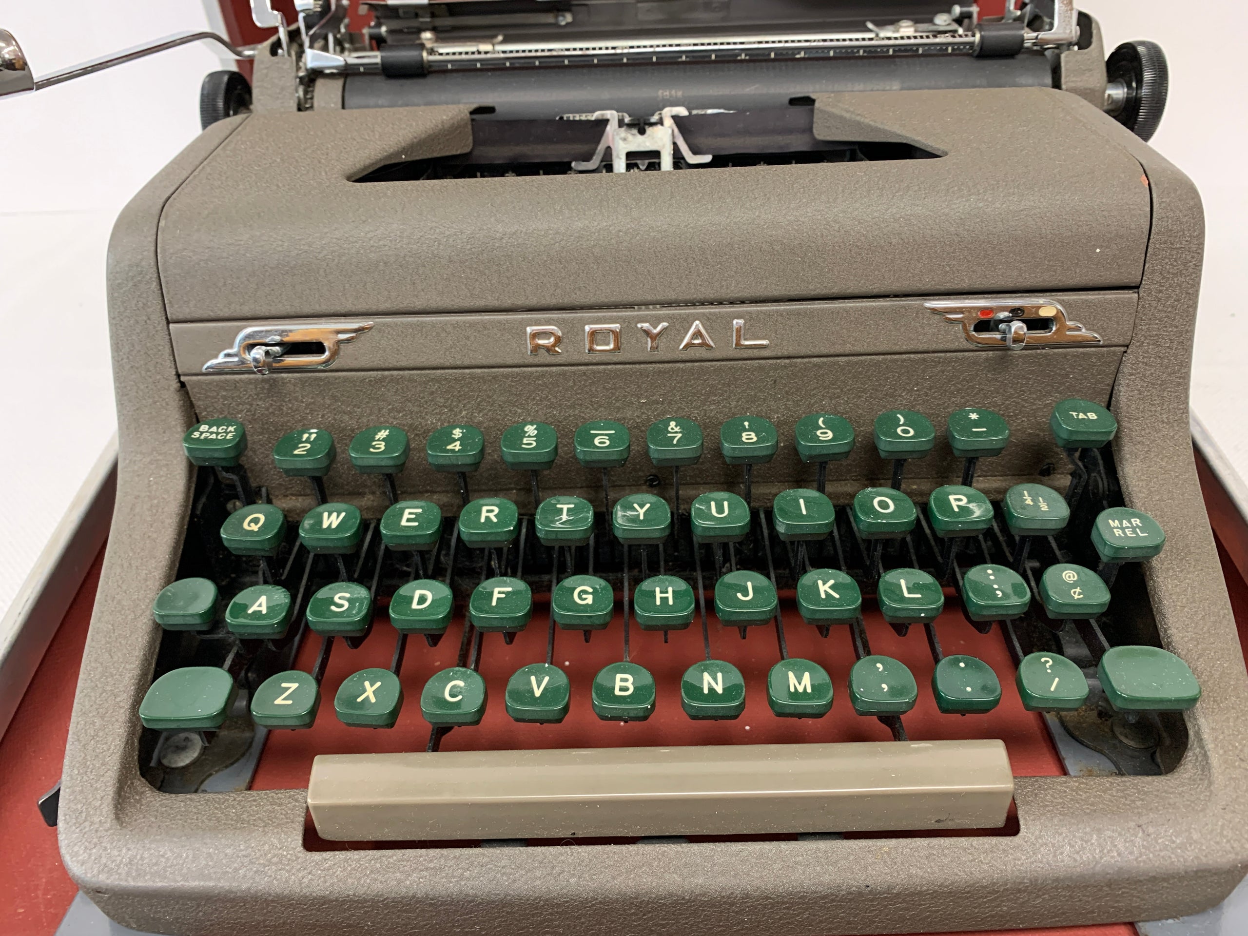 Royal hot typewriter